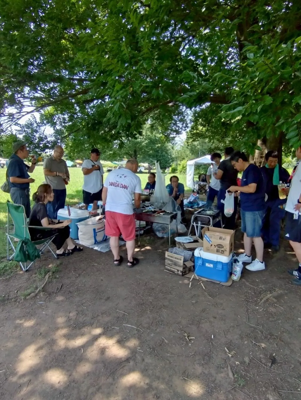 ็ๅคโใฎBBQ๐ใง็ตๅๅกใฎ่ฆช็ฆใๅณใใพใใ๐